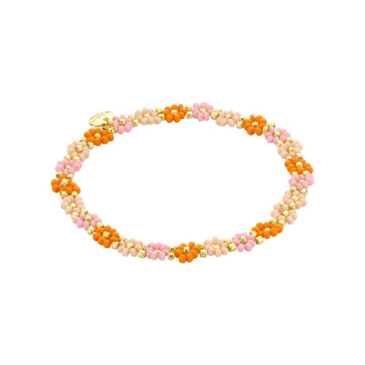 Biba Armband- Oranje Mix