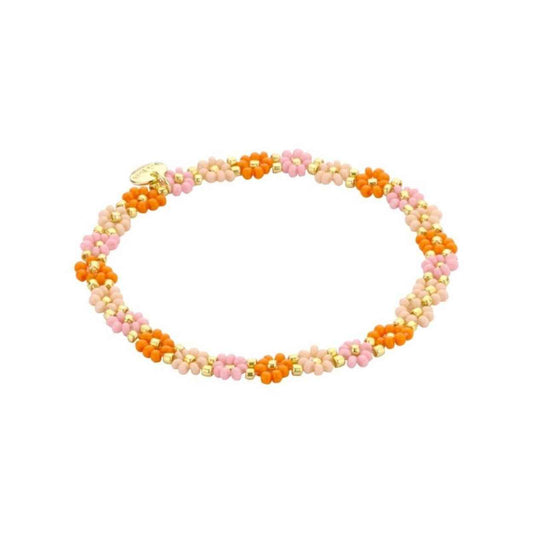 Biba Armband- Oranje Mix