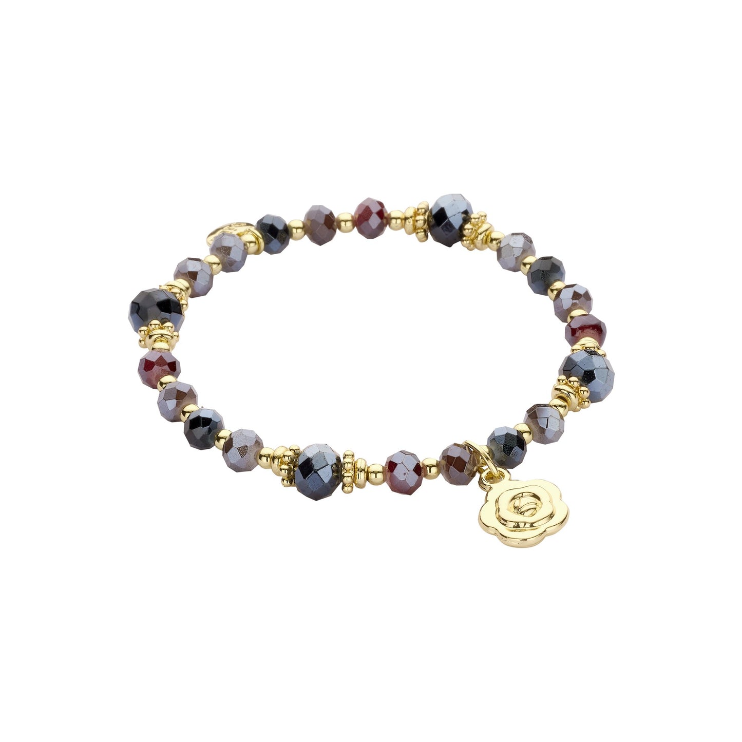 Biba armband Signature Crystals Rood (55937MIX16) van Biba