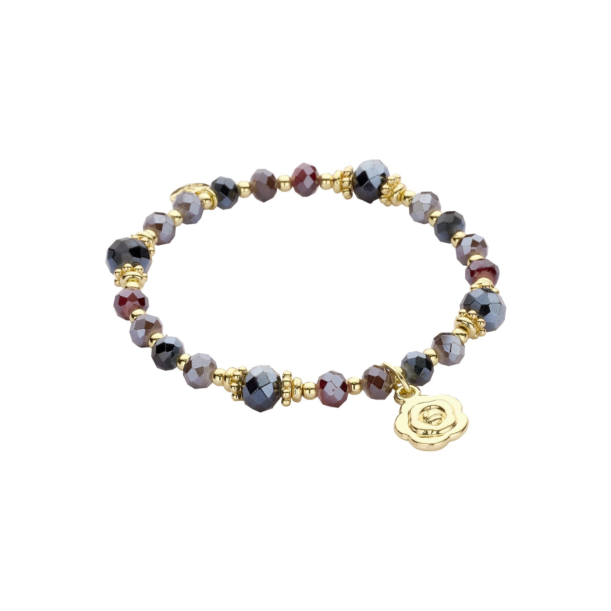 Biba armband Signature Crystals Rood (55937MIX16) van Biba