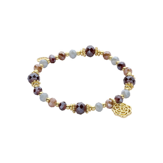 Biba armband Signature Crystals Blauw (55937MIX20) van Biba