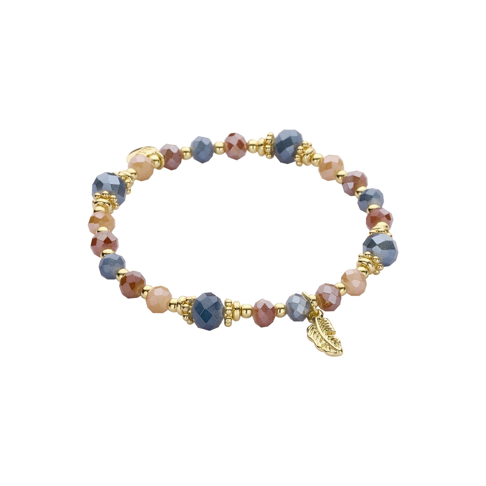 Biba armband Signature Crystals Blauw (55937MIX21) van Biba