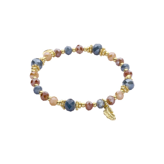 Biba armband Signature Crystals Blauw (55937MIX21) van Biba