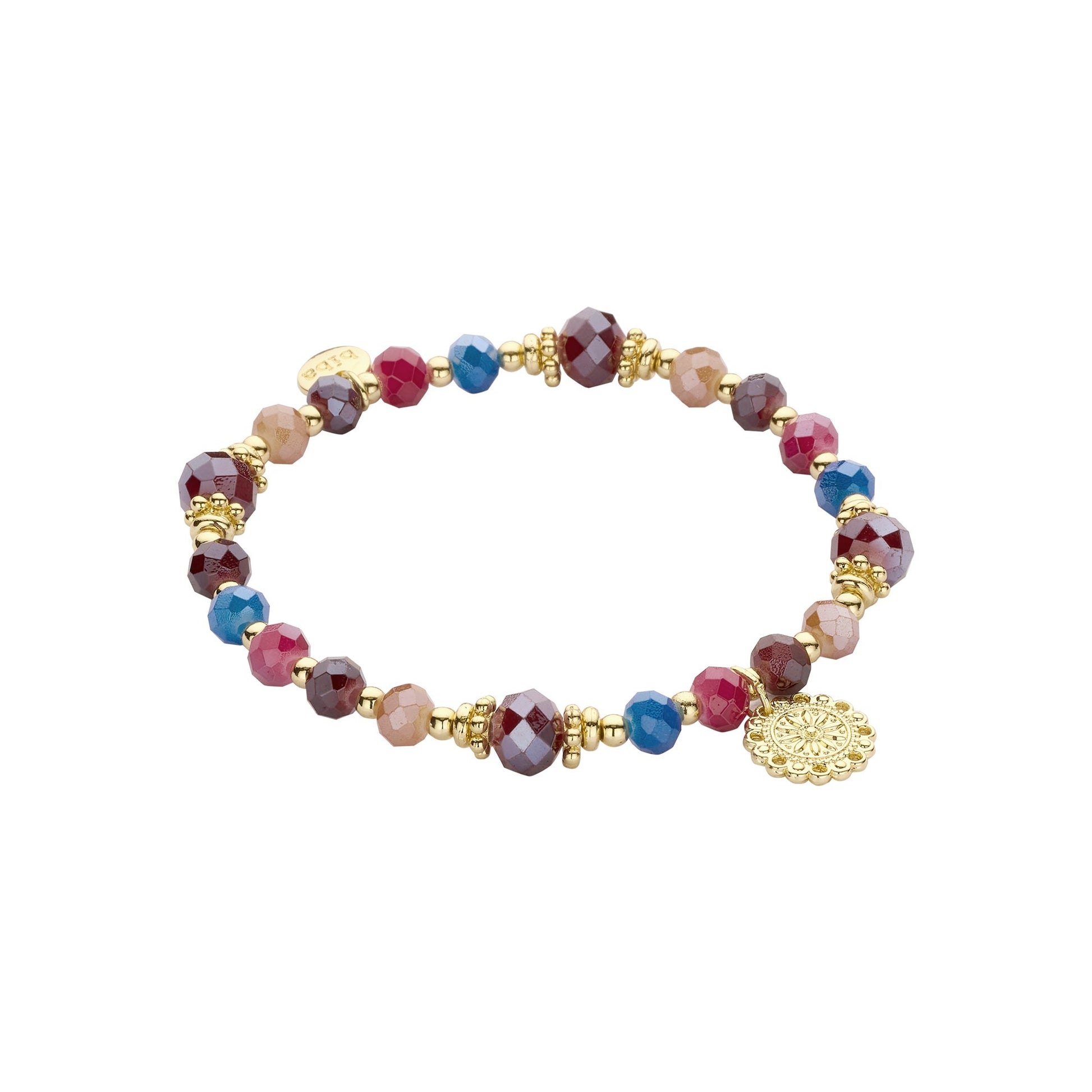 Biba armband Signature Crystals Blauw (55937MIX22) van Biba