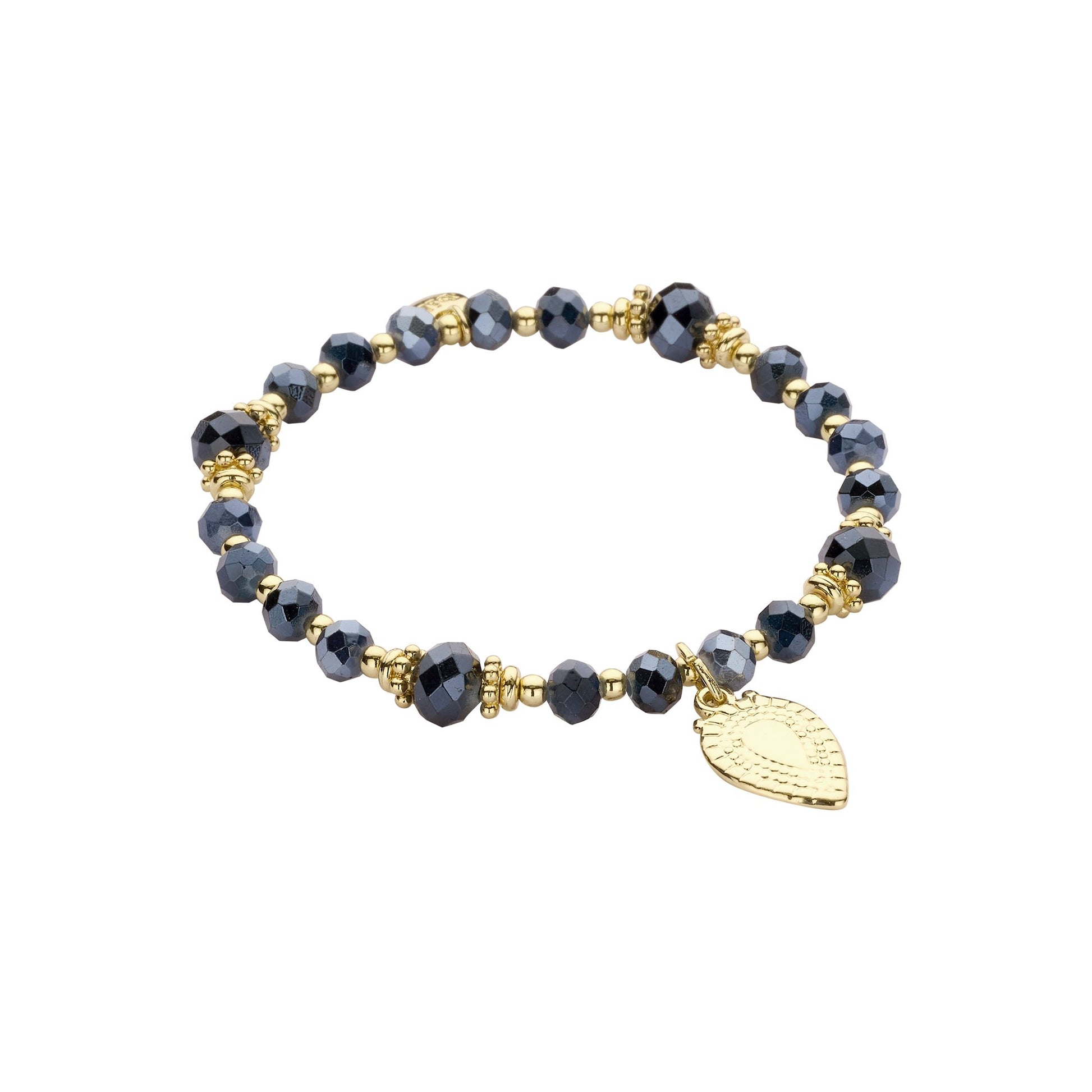 Biba armband Signature Crystals Blauw (55937MIX24) van Biba