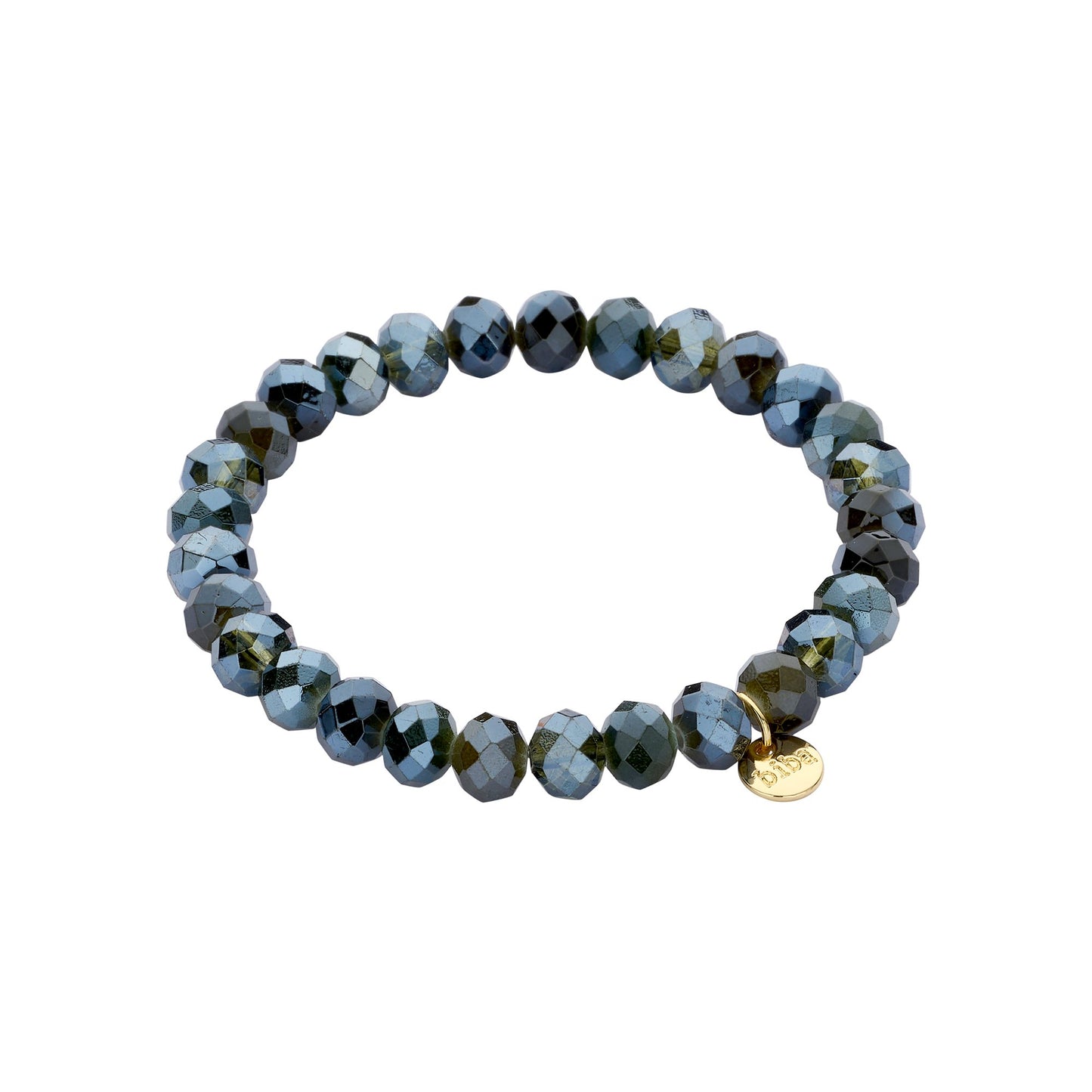 Biba armband Crystal Basics 8 mm Groen (55946MIX08) van Biba