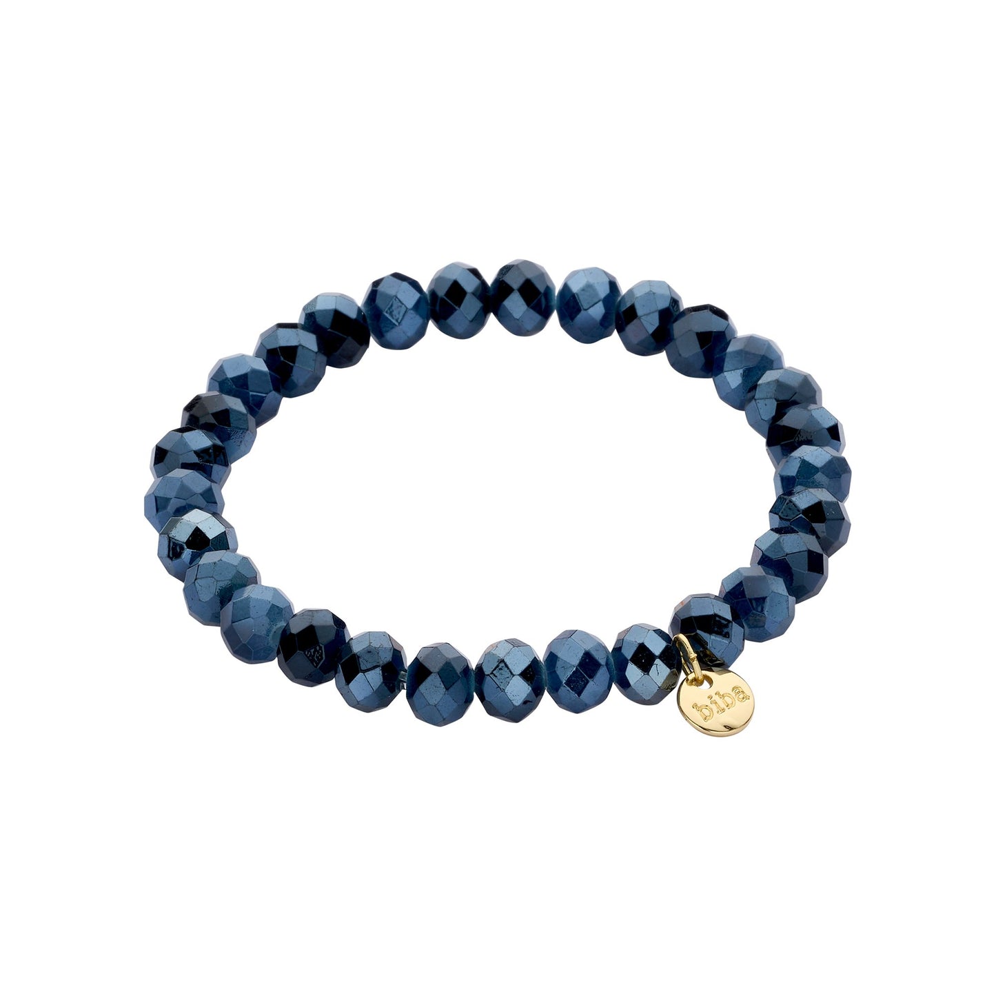 Biba armband Crystal Basics 8 mm Blauw (55946MIX12) van Biba