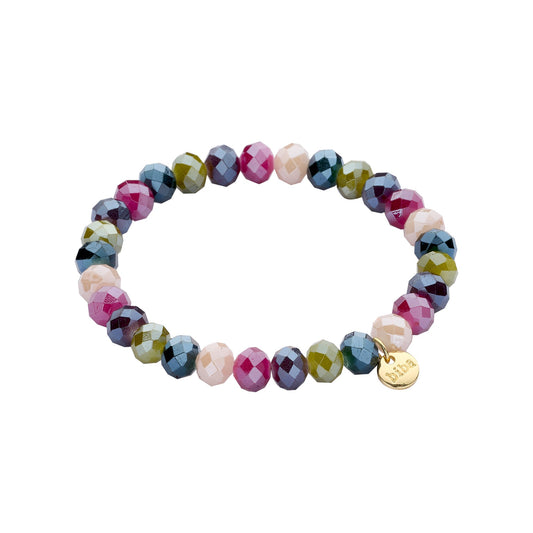Biba armband Crystal Basics 8 mm Groen (55950MIX10) van Biba