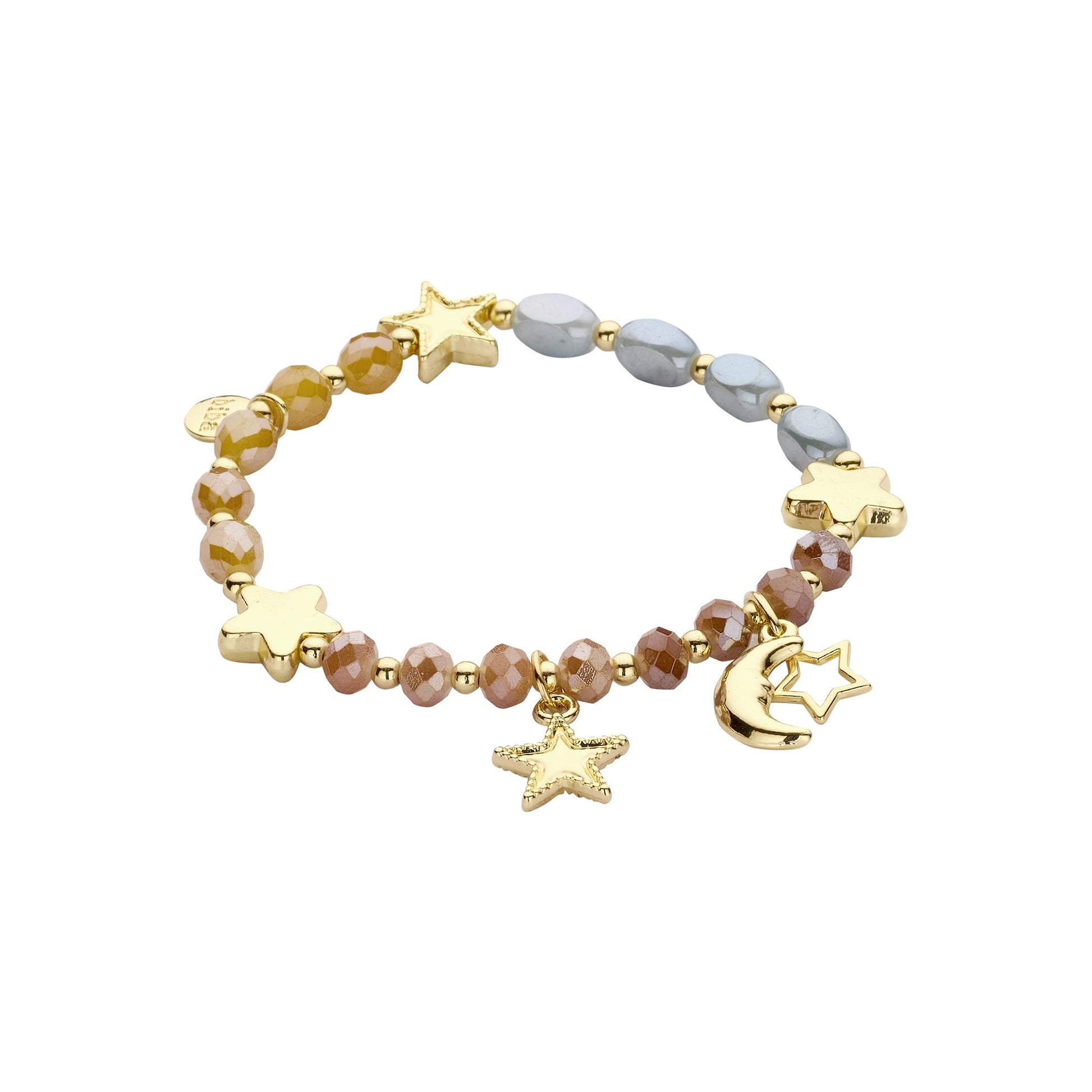 Biba armband Signature Crystals Blauw (55952MIX03) van Biba