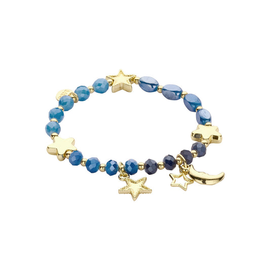 Biba armband Signature Crystals Blauw (55952MIX04) van Biba