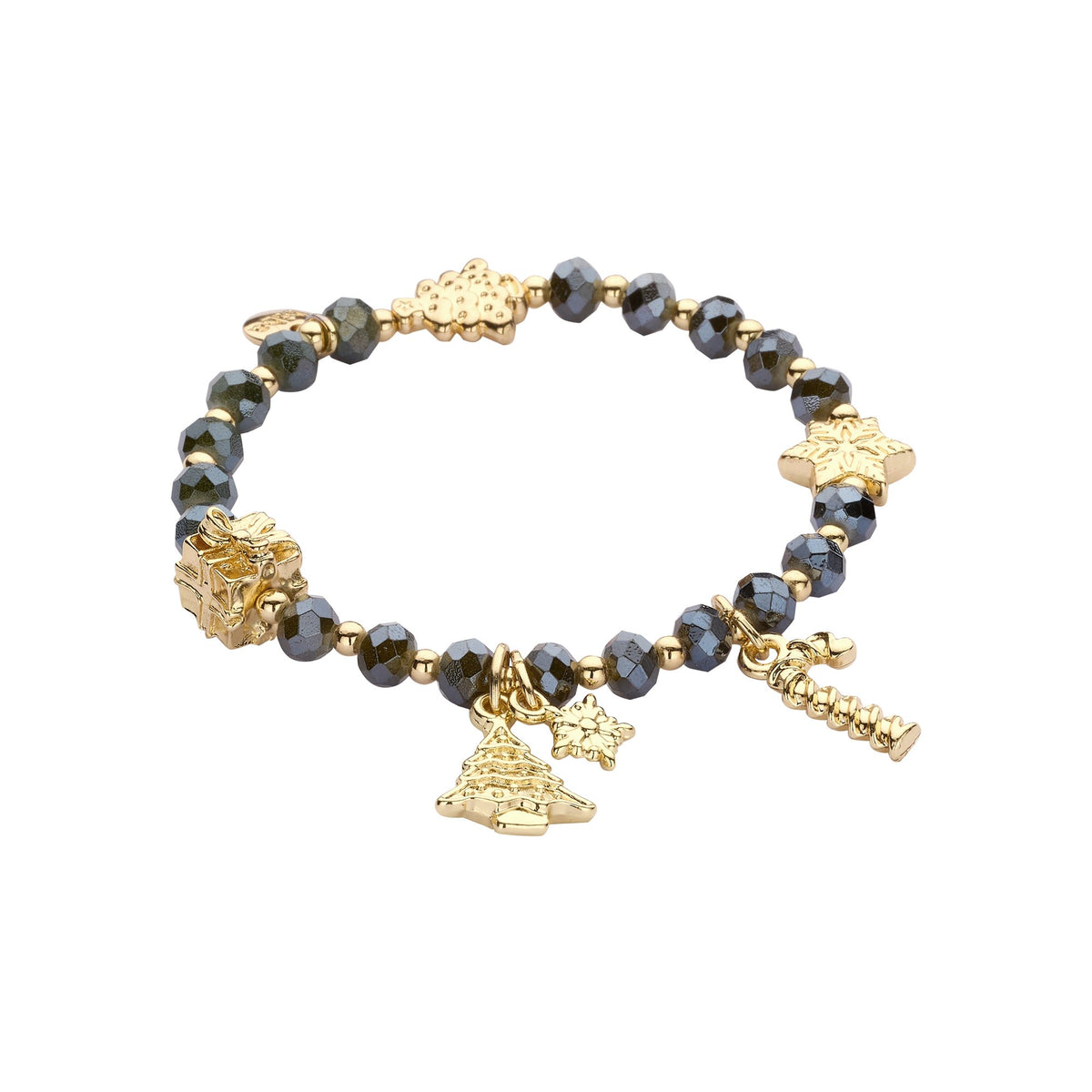 Biba armband Holly Jolly X-Mas – groen – 55956MIX01
