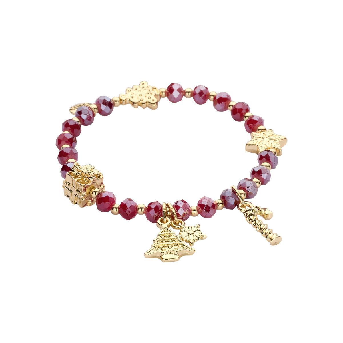 Biba armband Holly Jolly X-Mas – rood – 55956MIX02