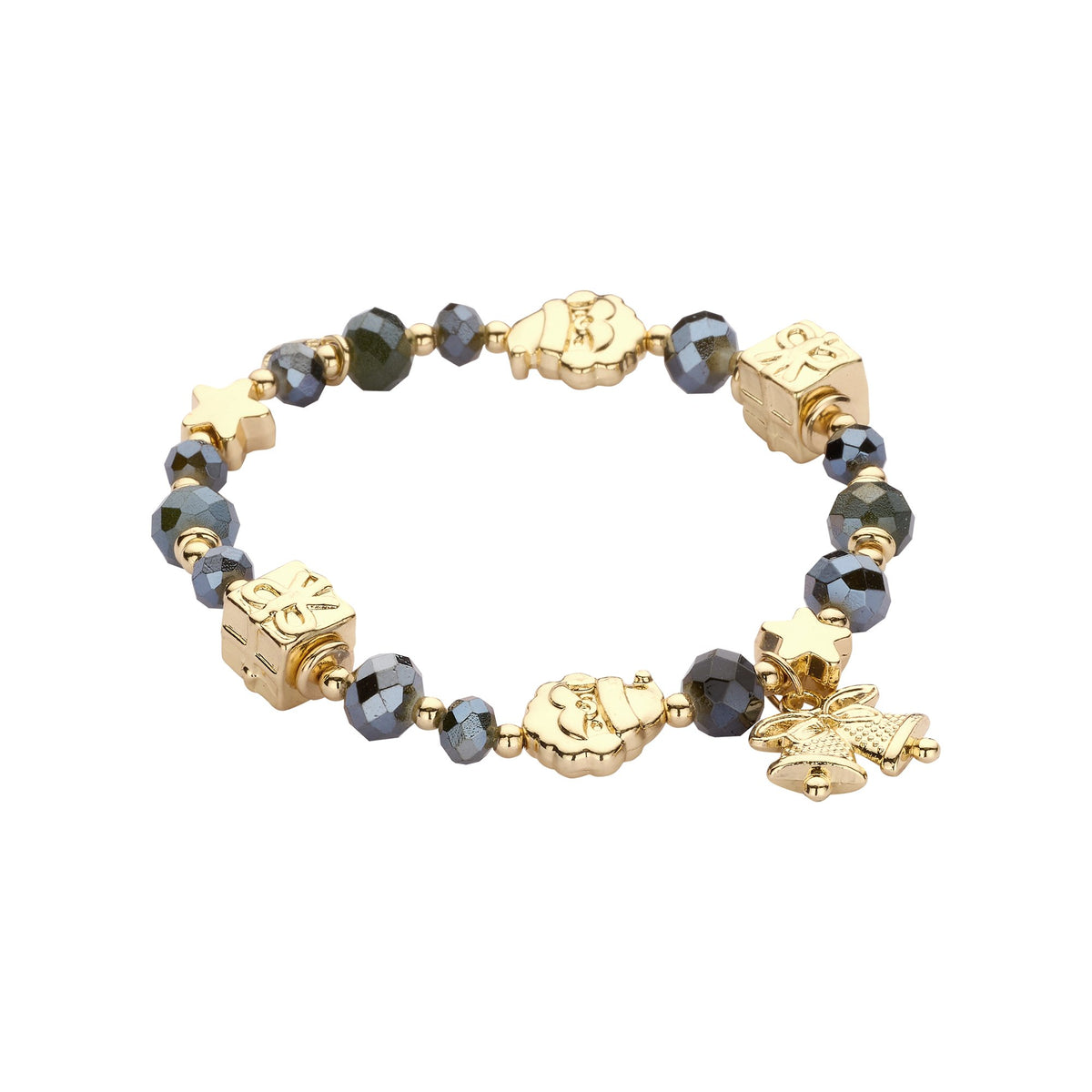 Biba armband Holly Jolly X-Mas – groen – 55958MIX01