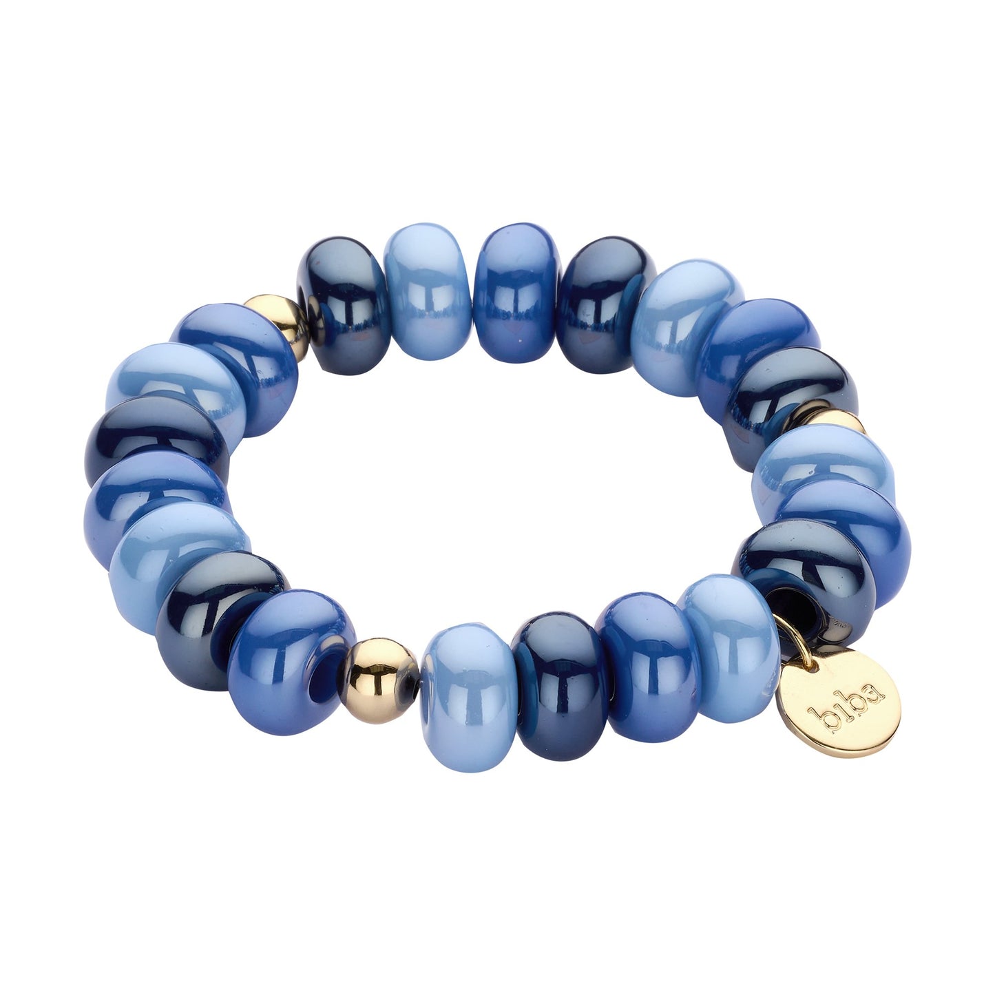 Biba armband met resin kralen Groen - Karla's