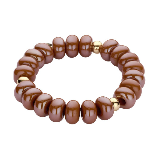 Biba armband bruin – 55977MIX07 bij Karla’s