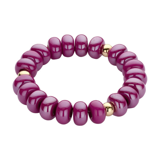 Biba armband paars – 55977MIX30 bij Karla’s
