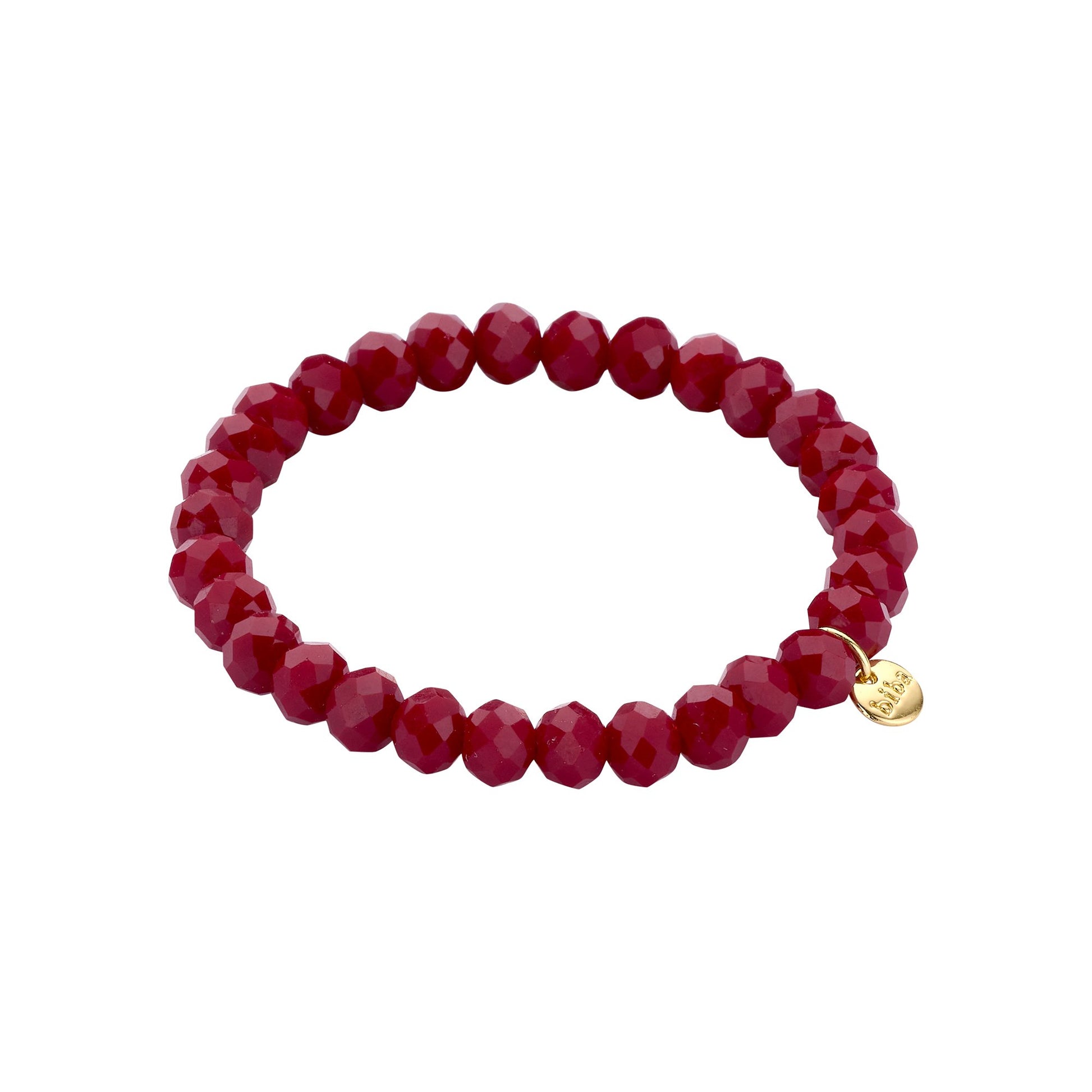 Biba armband Crystal Basics Paars 8 mm (55985MIX13) van Biba