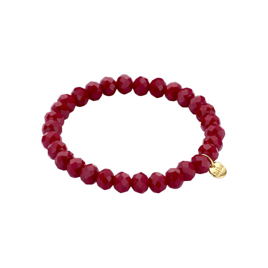 Biba armband Crystal Basics Paars 8 mm (55985MIX13) van Biba