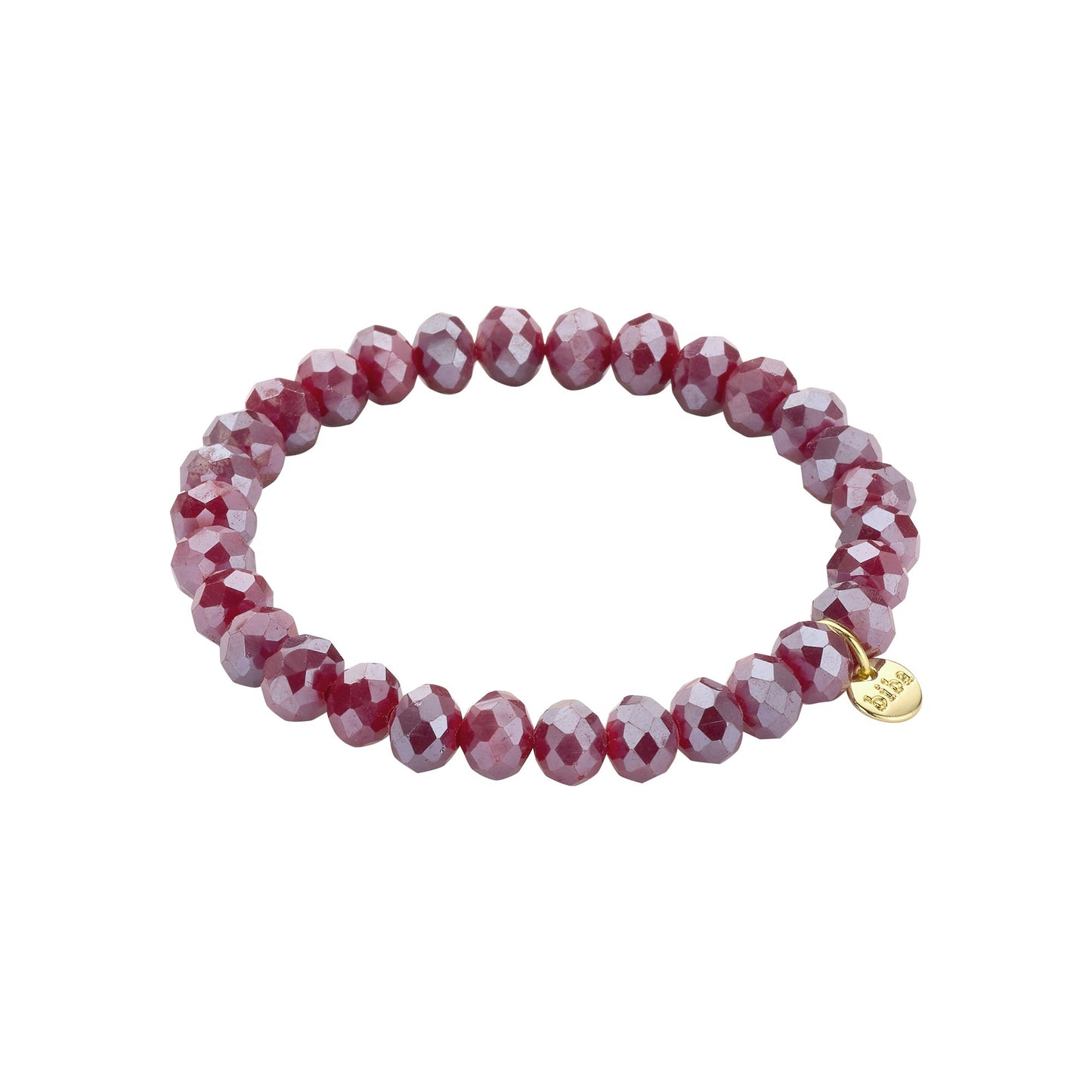 Biba armband Crystal Basics Paars 8 mm (55985MIX14) van Biba