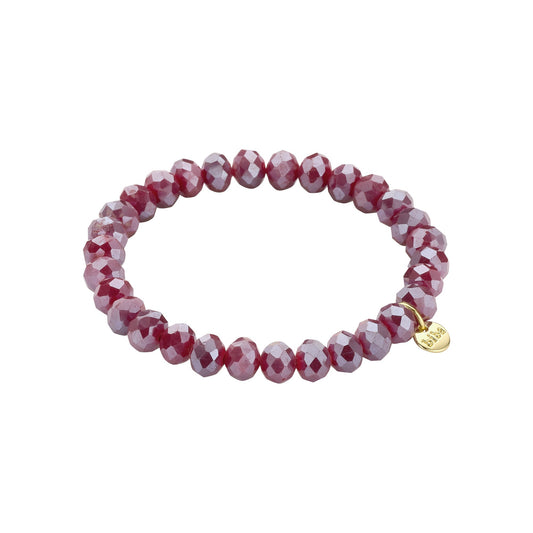 Biba armband Crystal Basics Paars 8 mm (55985MIX14) van Biba