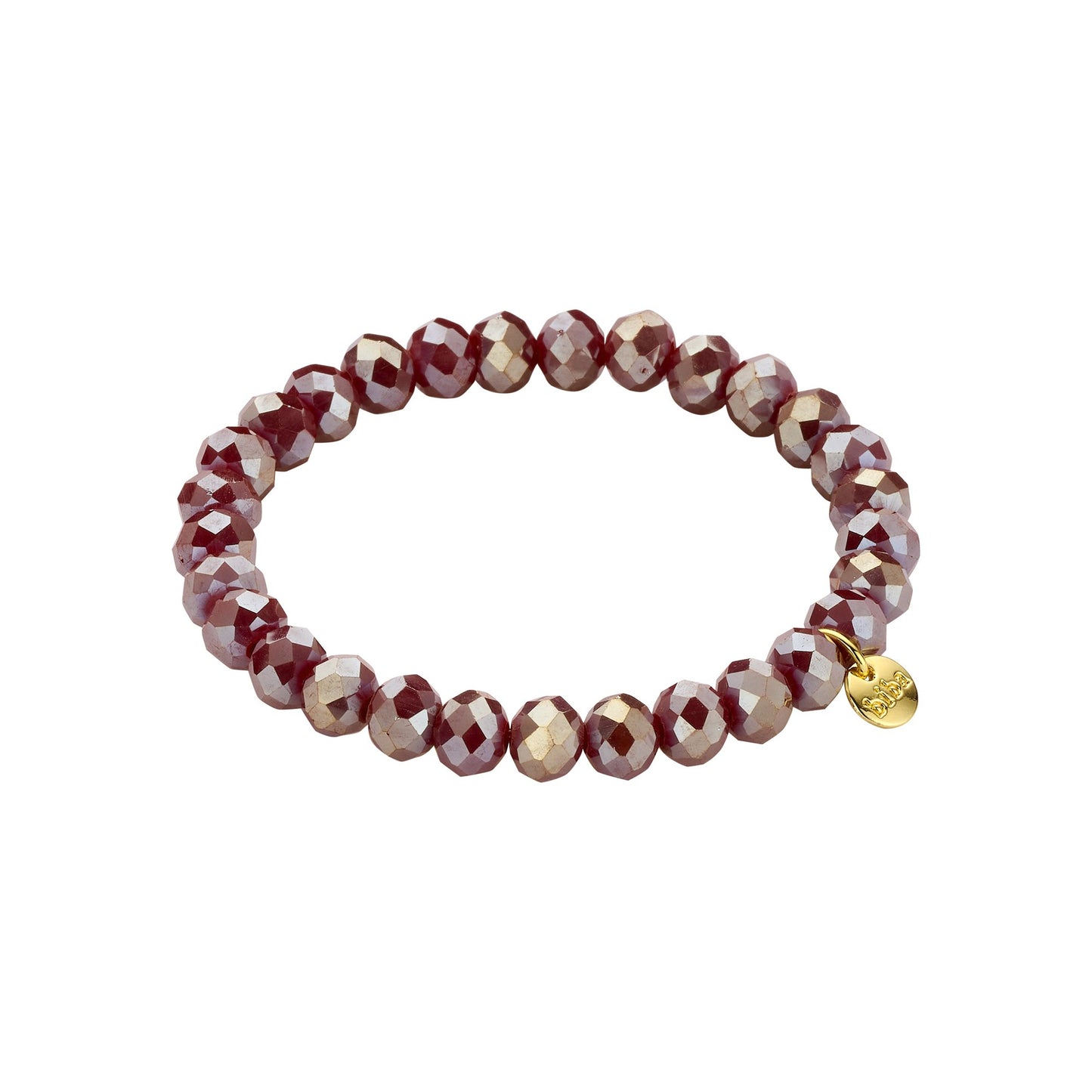 Biba armband Crystal Basics Paars 8 mm (55985MIX15) van Biba