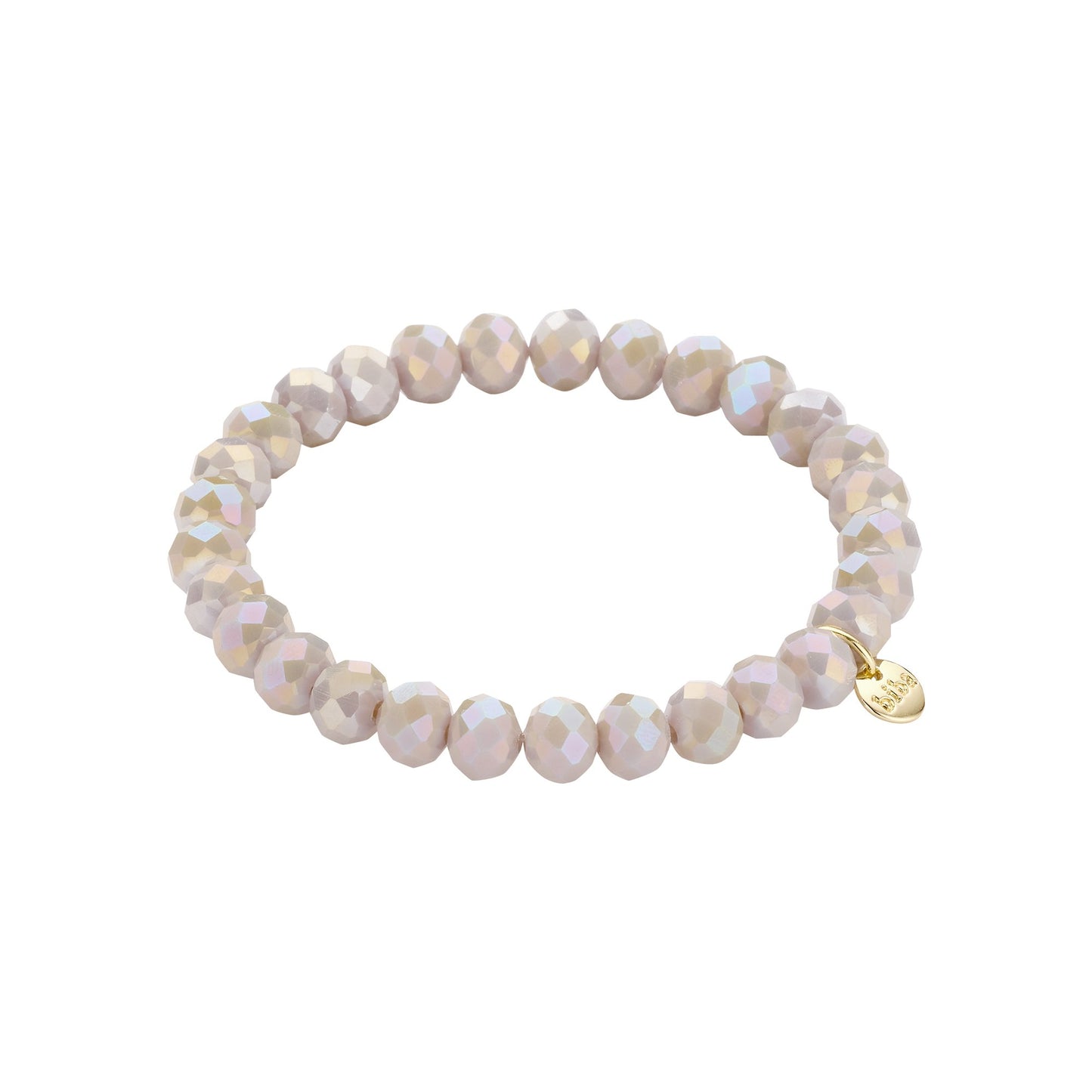 Biba armband Crystal Basics Grijs 8 mm (55985MIX17) van Biba