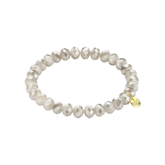Biba armband Crystal Basics Grijs 8 mm (55985MIX18) van Biba
