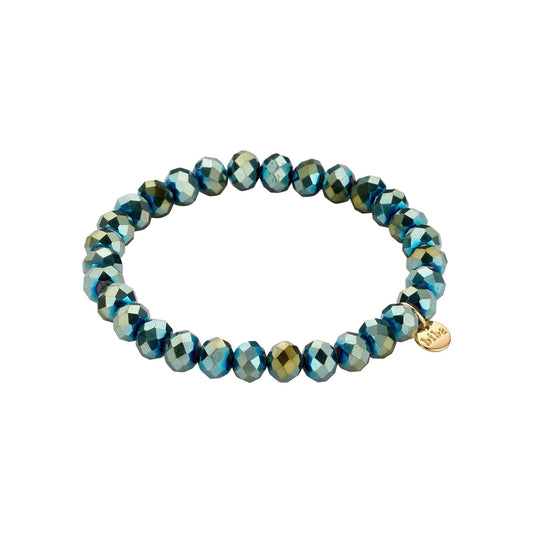 Biba armband Crystal Basics Groen 8 mm (55985MIX25) van Biba