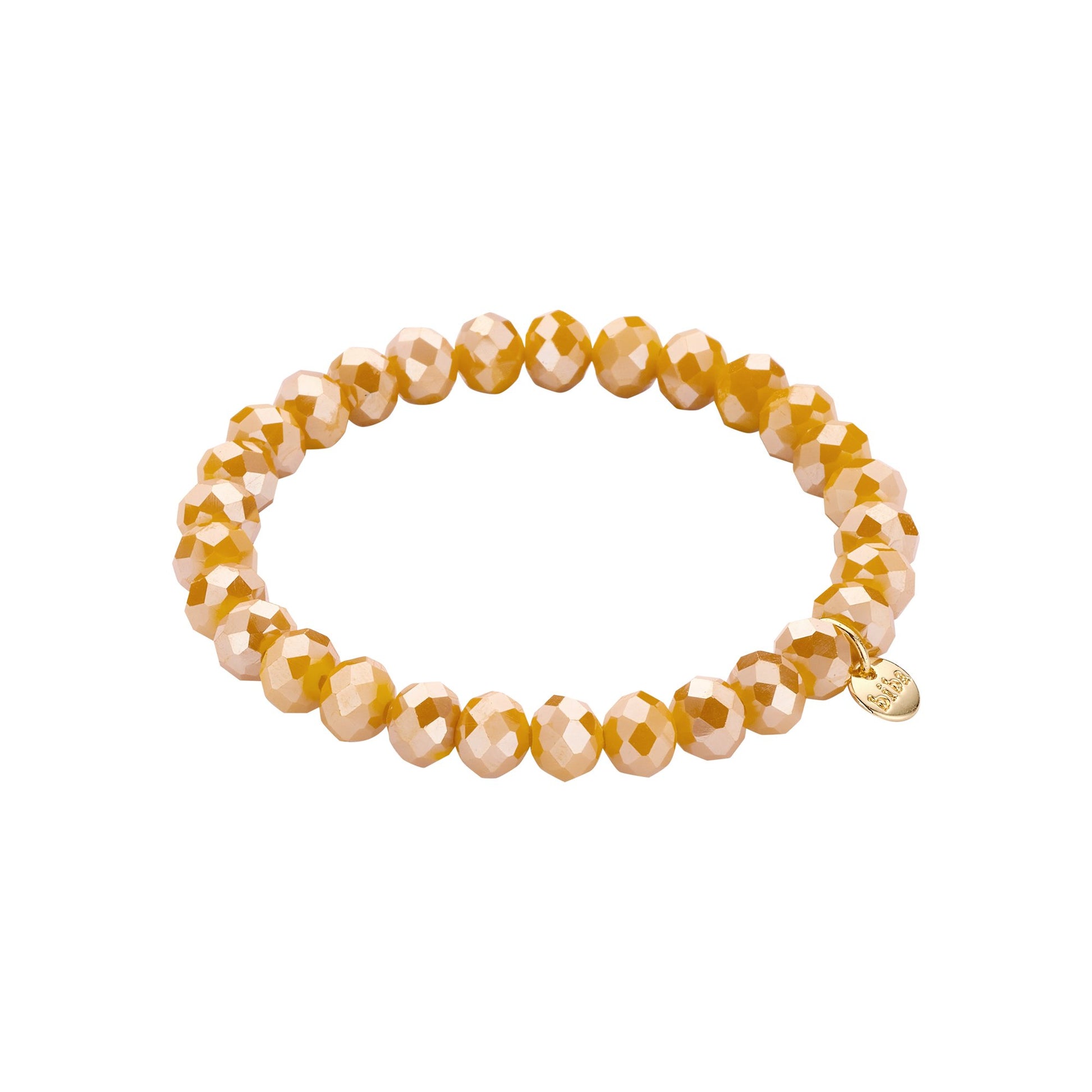 Biba armband Crystal Basics Oranje 8 mm (55985MIX26) van Biba