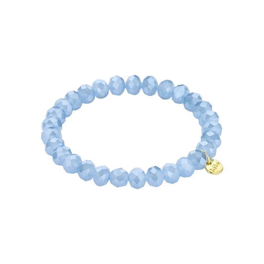 Biba armband Crystal Basics Blauw 8 mm (55985MIX28) van Biba