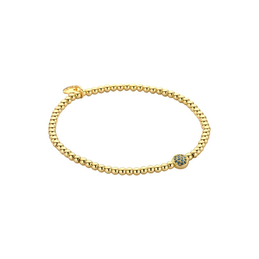 Biba armband posh classics Blauw - Karla's