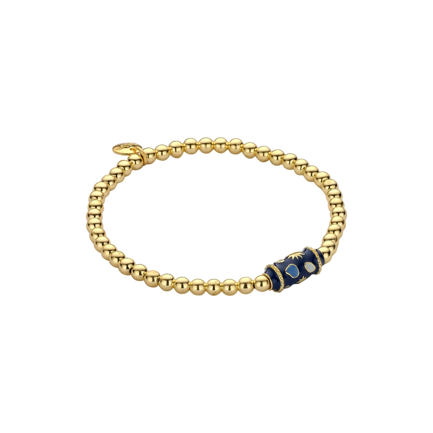Biba armband bohemian autumn Blauw - Karla's