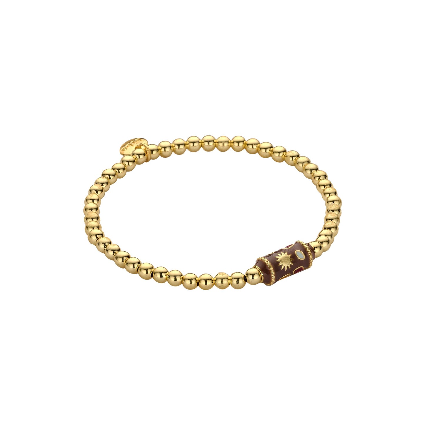 Biba armband bohemian autumn Bruin - Karla's