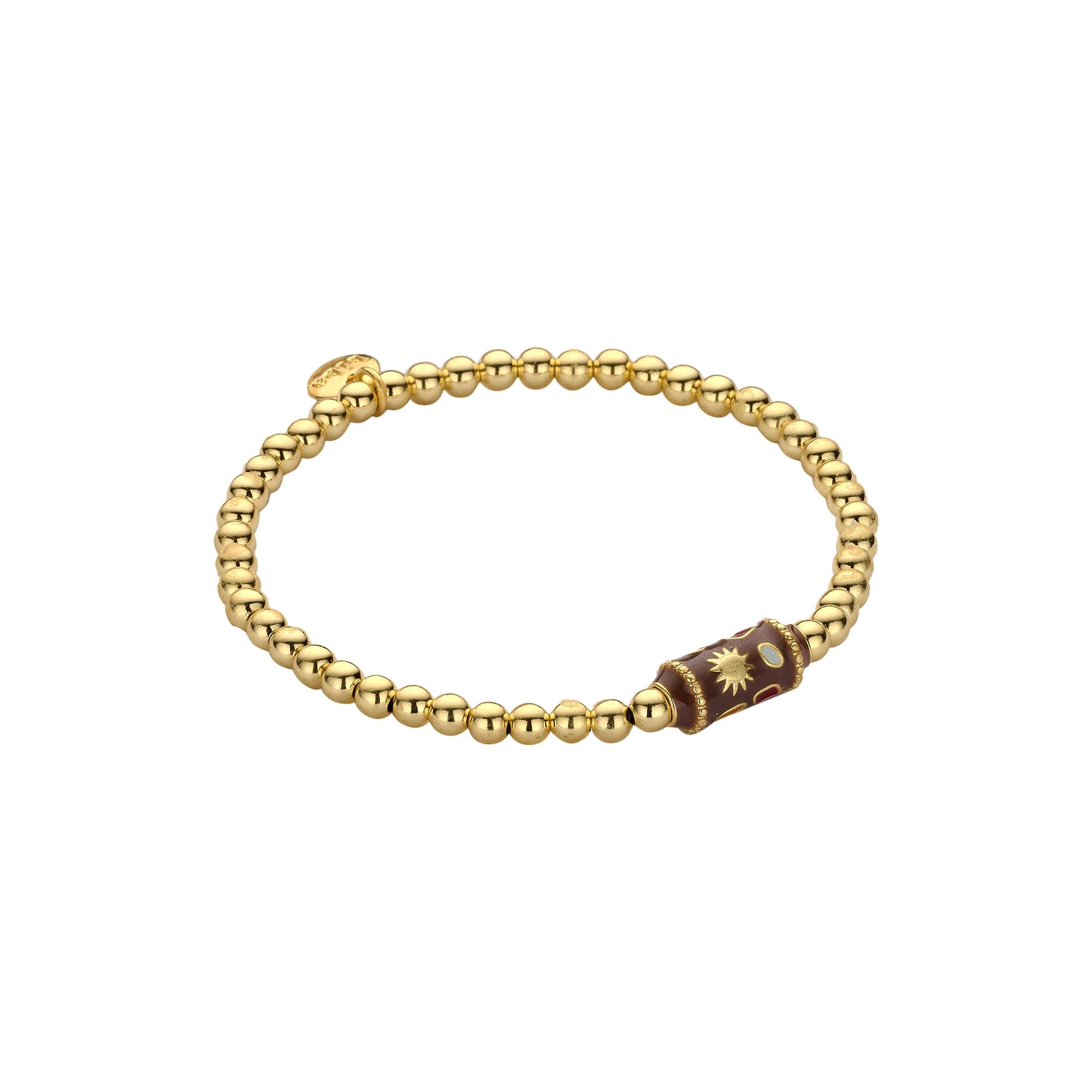 Biba armband bohemian autumn Bruin - Karla's