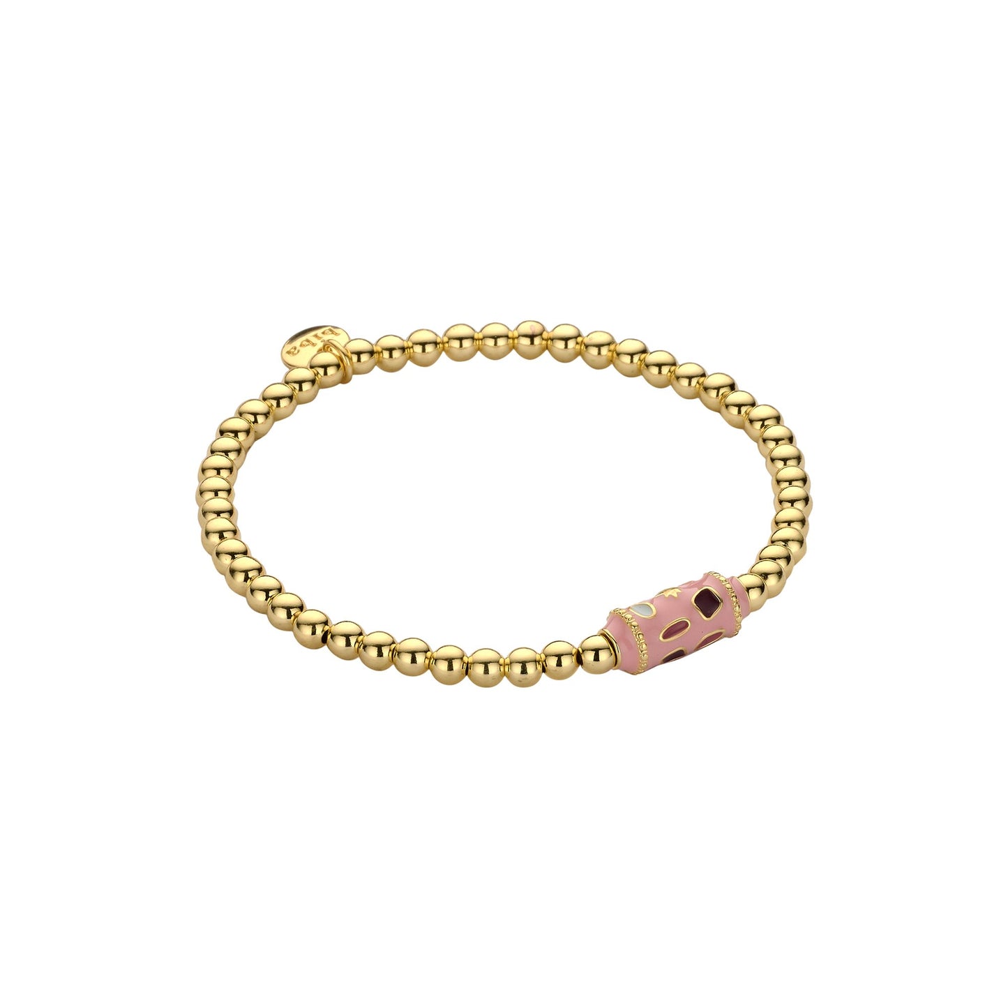 Biba armband bohemian autumn Roze - Karla's
