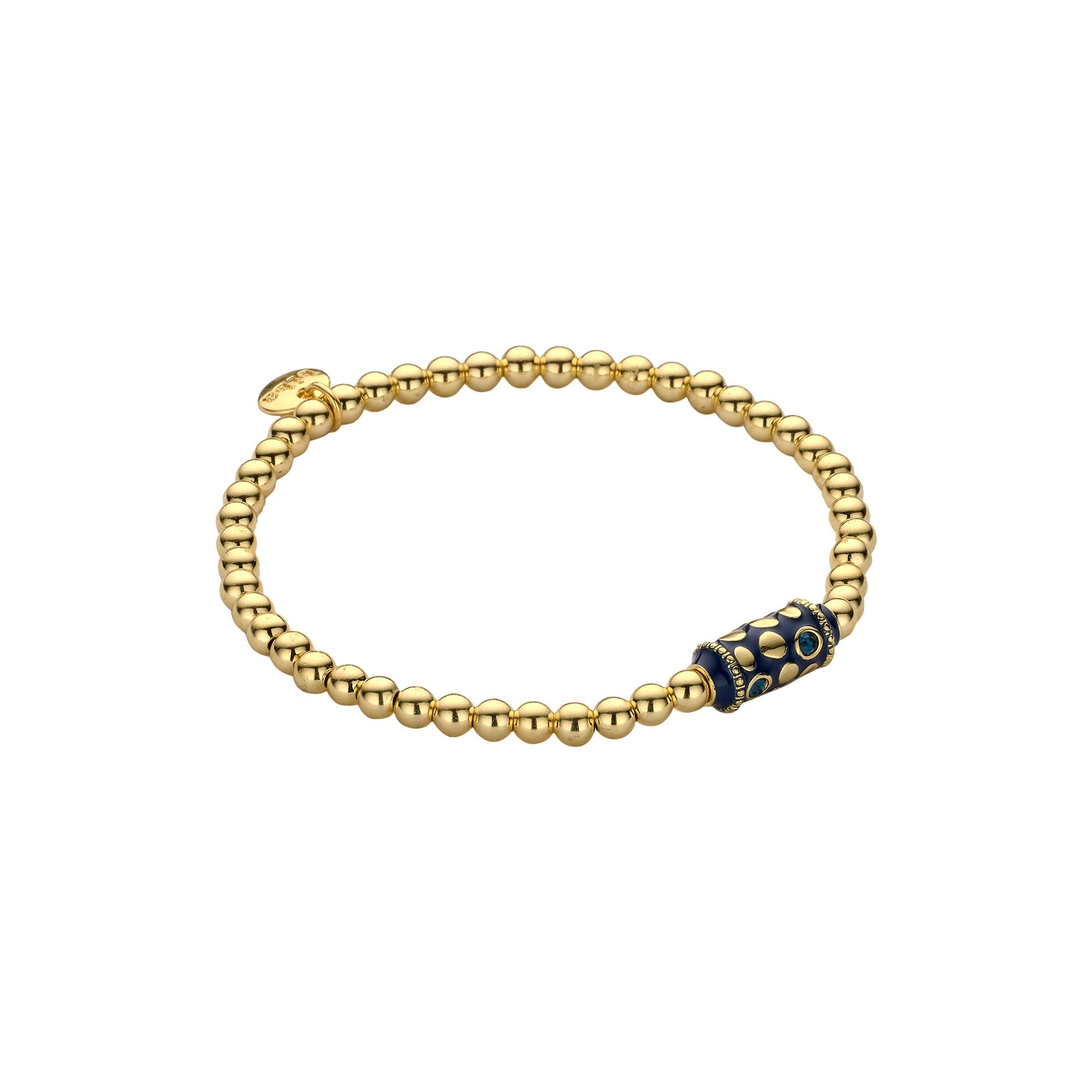 Biba armband bohemian autumn Blauw - Karla's