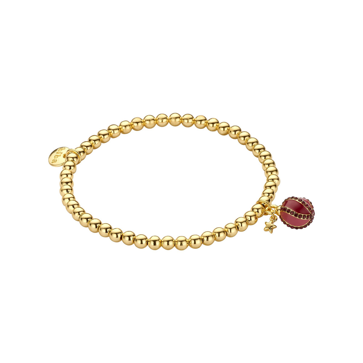 Biba armband Holly Jolly X-Mas – roze – 56023MIX04