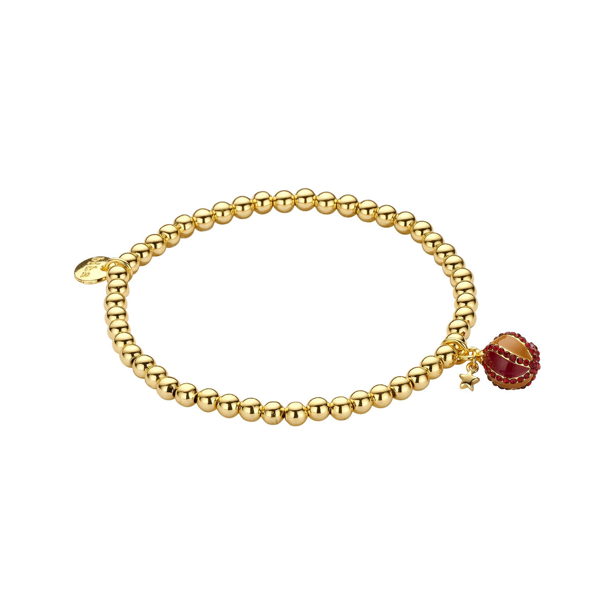 Biba armband Holly Jolly X-Mas – geel – 56023MIX05