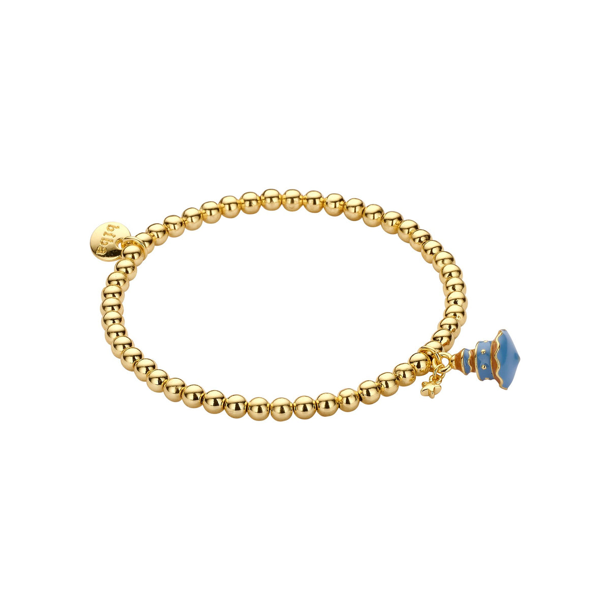 Biba armband Holly Jolly X-Mas – blauw – 56026MIX03