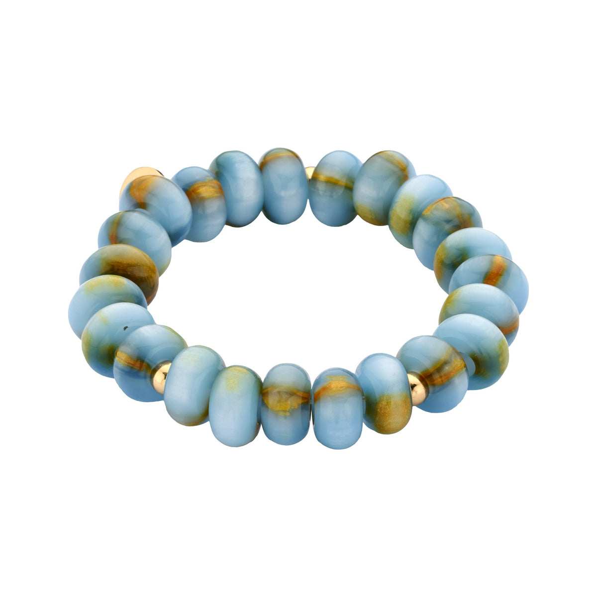 Biba armband kralen paars