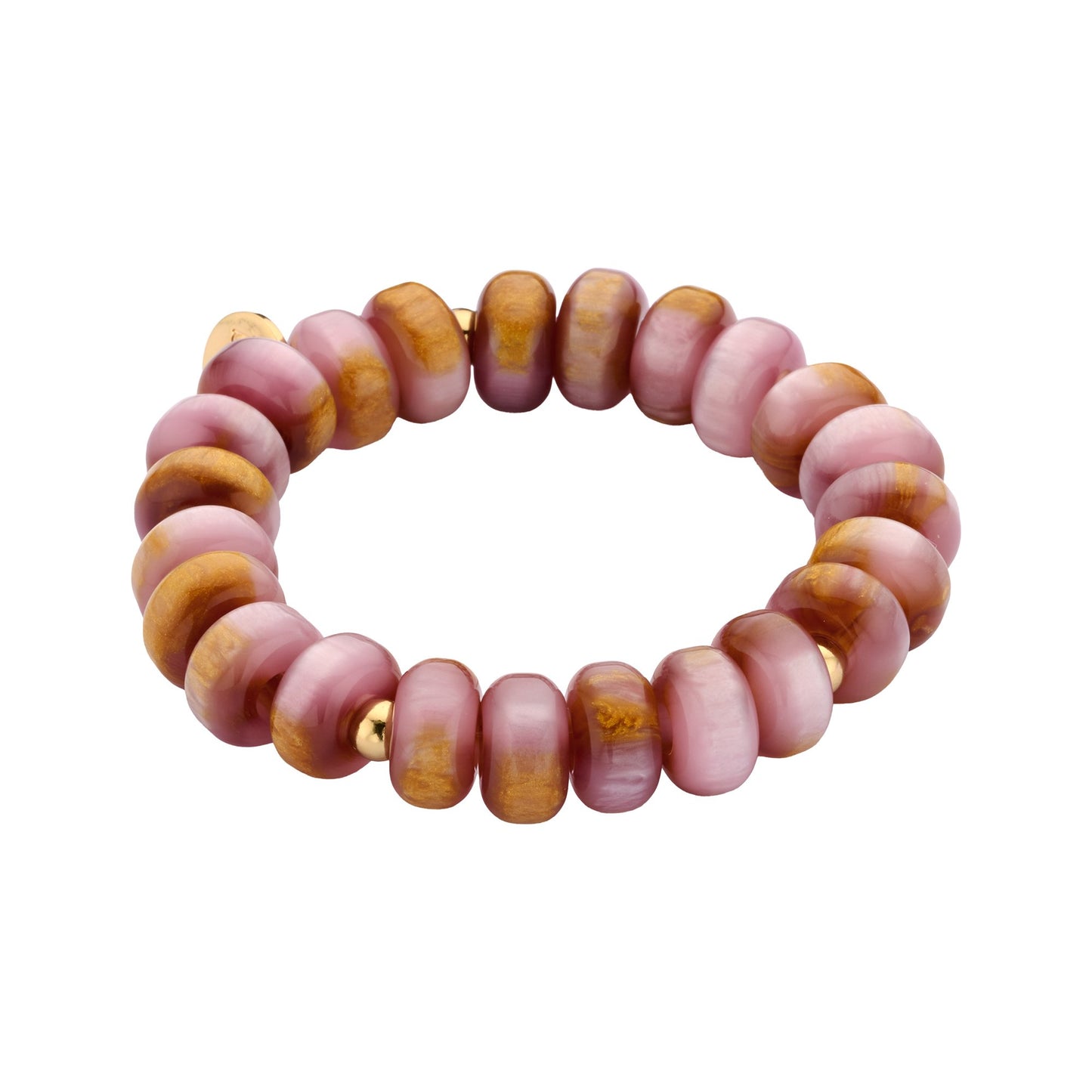 Biba armband british royalty Roze - Karla's