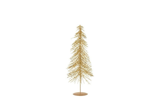 Kerstboom Glitters Goudkleurig Medium