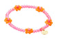 Biba Armband Kids - zacht Roze / oranje