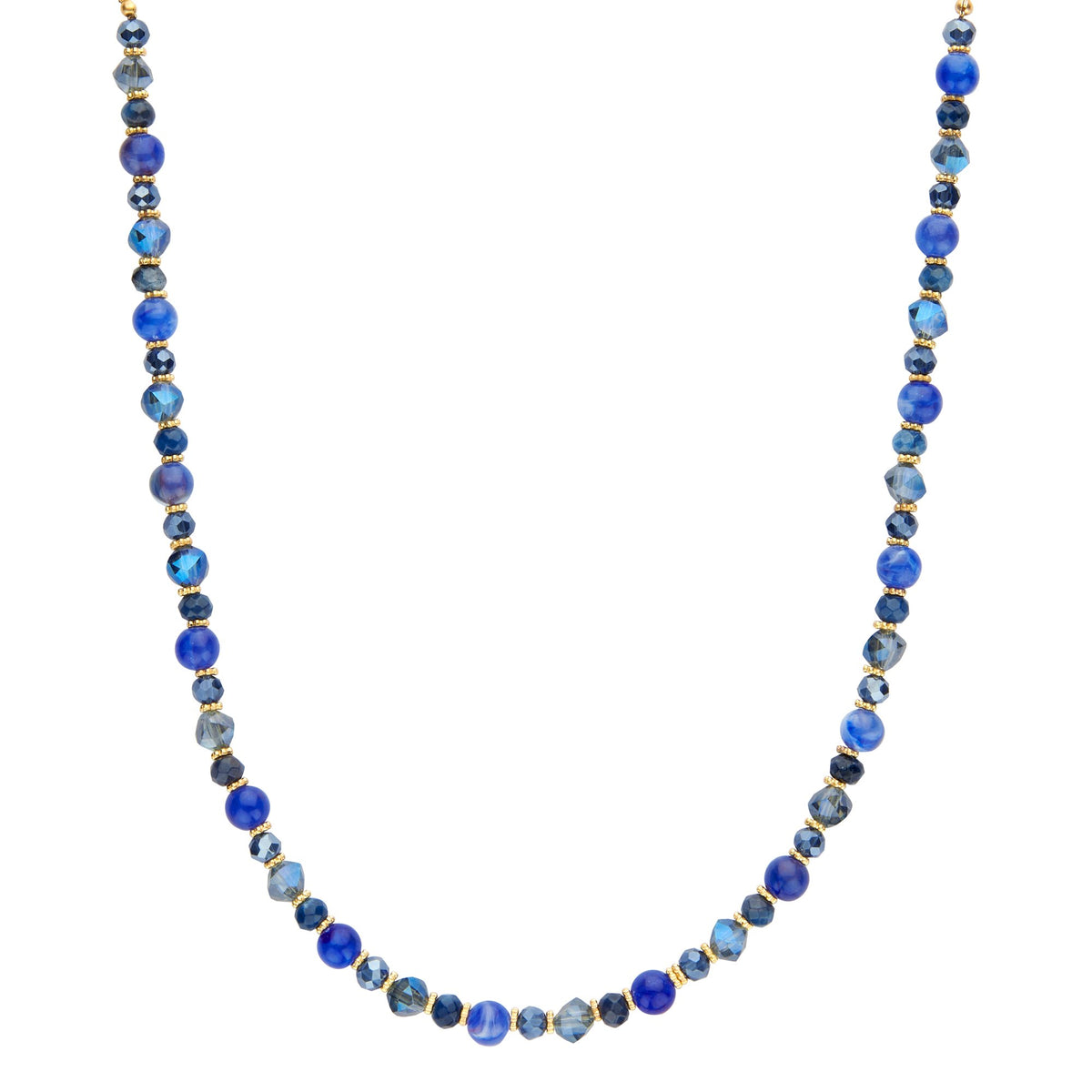 Biba ketting blauw – 61481MIX05 | Karla's Boom