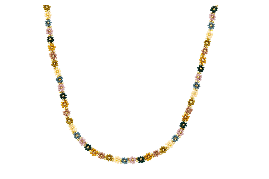 Biba Halsketting -multicolor - Miyuki Beads