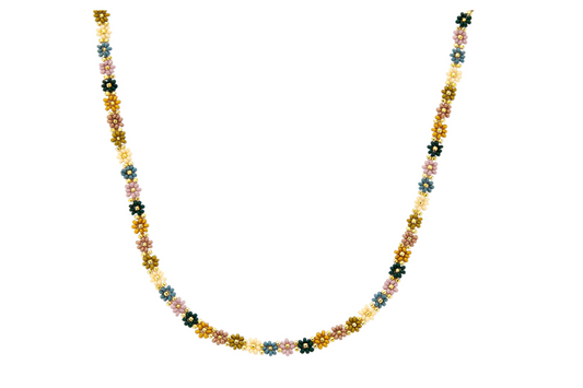 Biba Halsketting -multicolor - Miyuki Beads