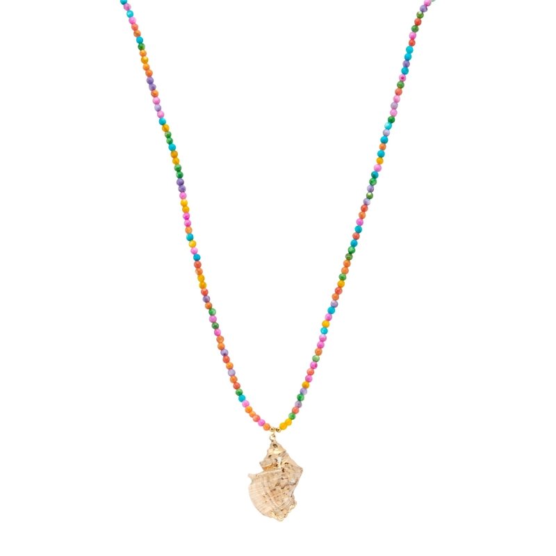 Biba Lange Ketting Schelp Multi