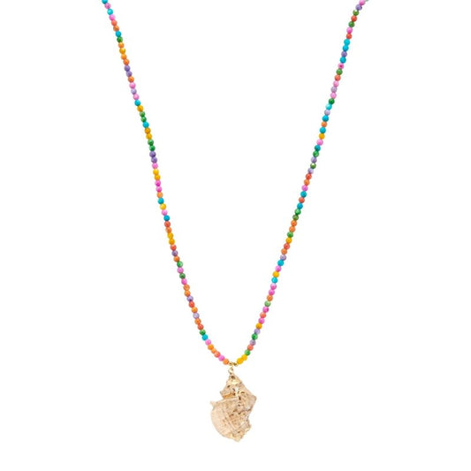 Biba Lange Ketting Schelp Multi