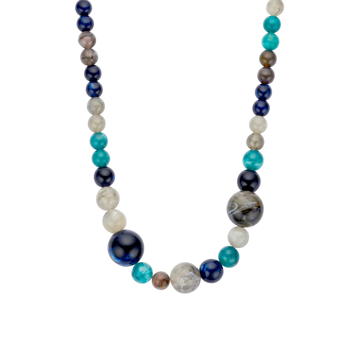Biba ketting blauw – 61691MIX02 | Karla's Boom