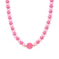 Biba Ketting Donut Roze Smiley